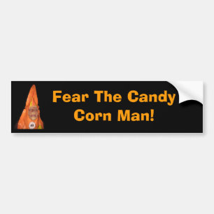 CANDY CORNMANEN, fruktar candy cornmanen! Bildekal