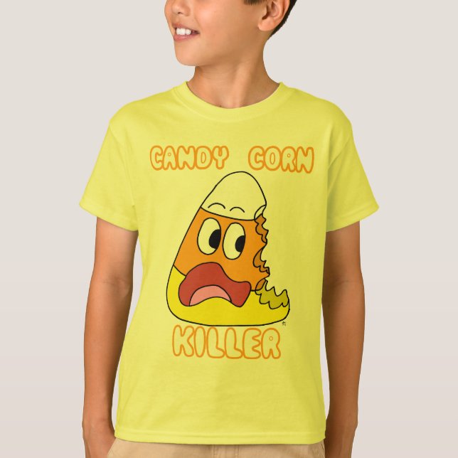 Candy cornmördareT-tröja Tee (Framsida)