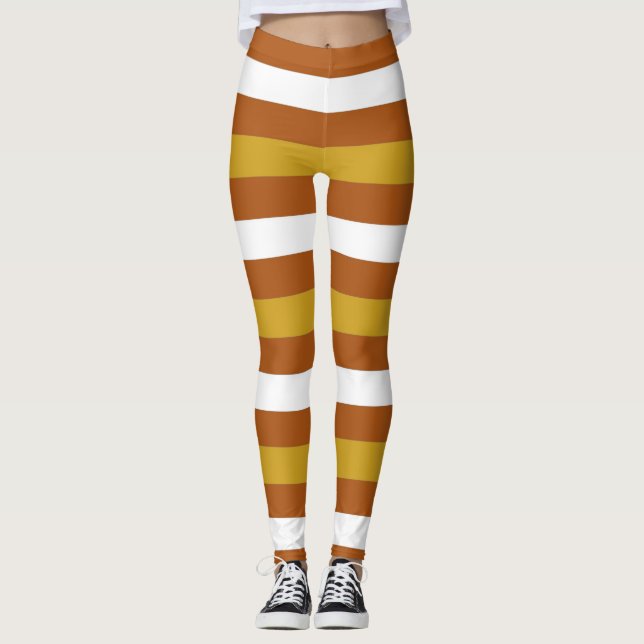 Candy cornrandar leggings (Framsida)