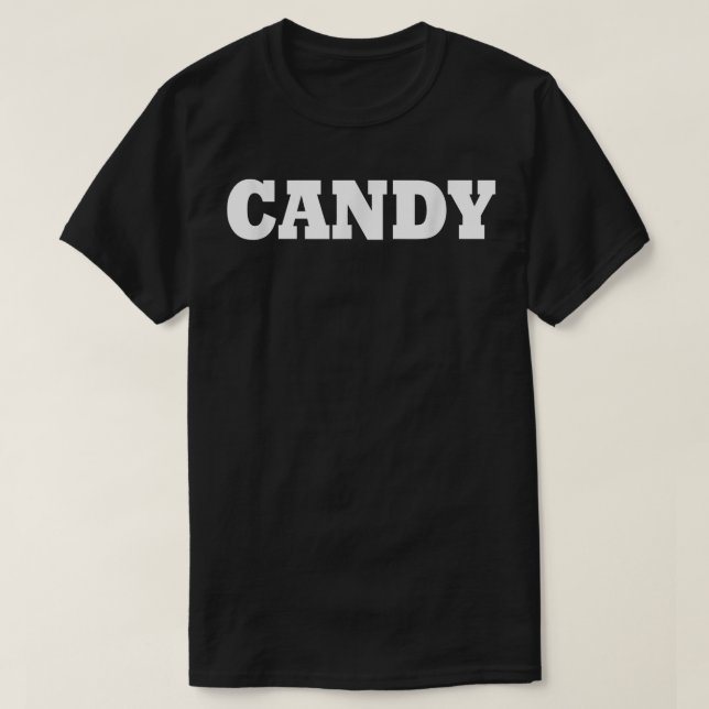 Candy Costume Halloween T Shirt (Design framsida)