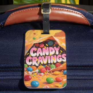 "Candy Cravings" Vibrant Candy - Thmet Bagagebricka