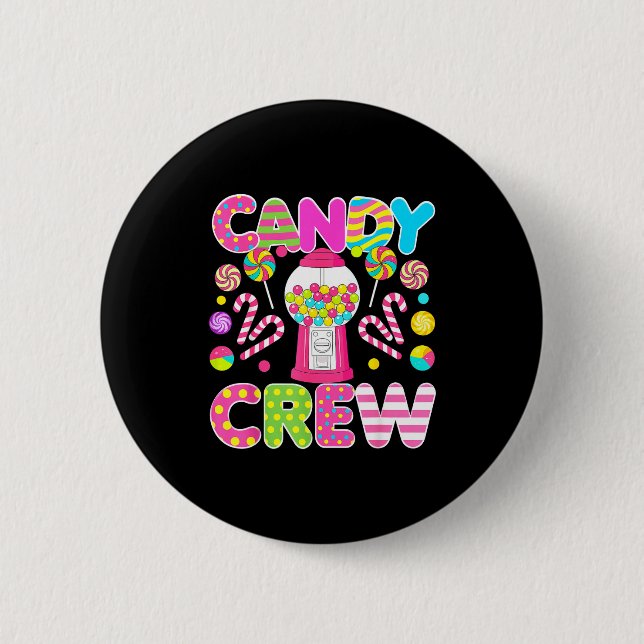 Candy Crew Candy Costume Women Candy Land Kids Swe Knapp (Framsida)