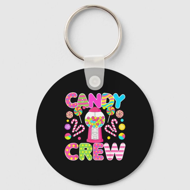 Candy Crew Candy Costume Women Candy Land Kids Swe Nyckelring (Framsida)