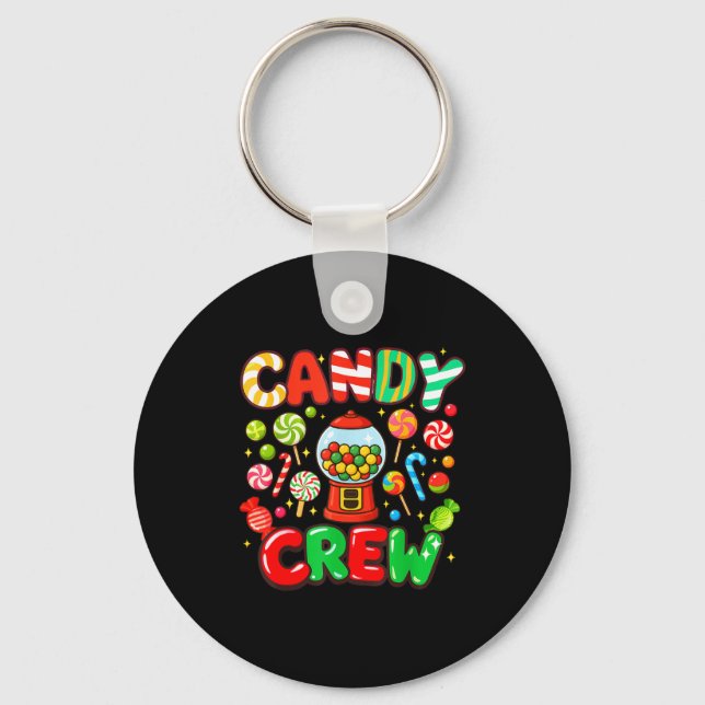 Candy Crew Candy Costume Women Candy Land Kids Swe Nyckelring (Framsida)