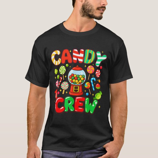 Candy Crew Candy Costume Women Candy Land Kids Swe T Shirt (Framsida)