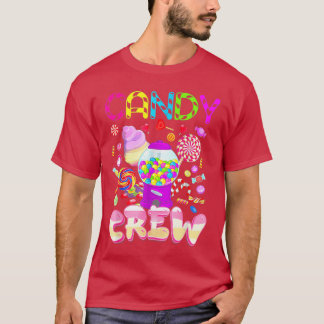 Candy Crew Costume Halloween Kids Boy Girls Sweet T Shirt