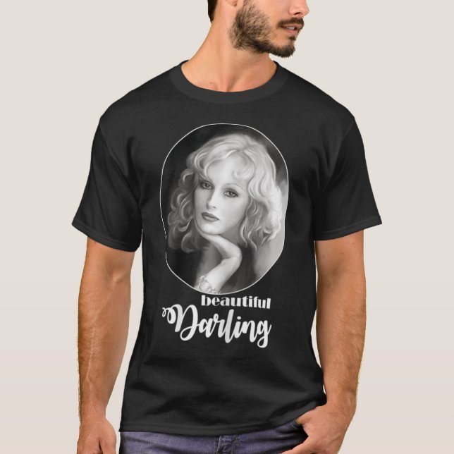 Candy Darling BeSnyval LGBT Icon Pride T Shirt (Framsida)