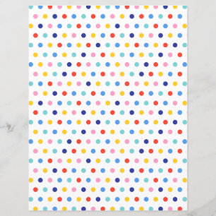 Candy Dot Delight Scrapbook Papper