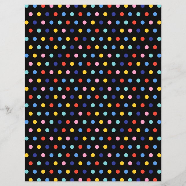 Candy Dot Delight Scrapbookpapper (Framsida)