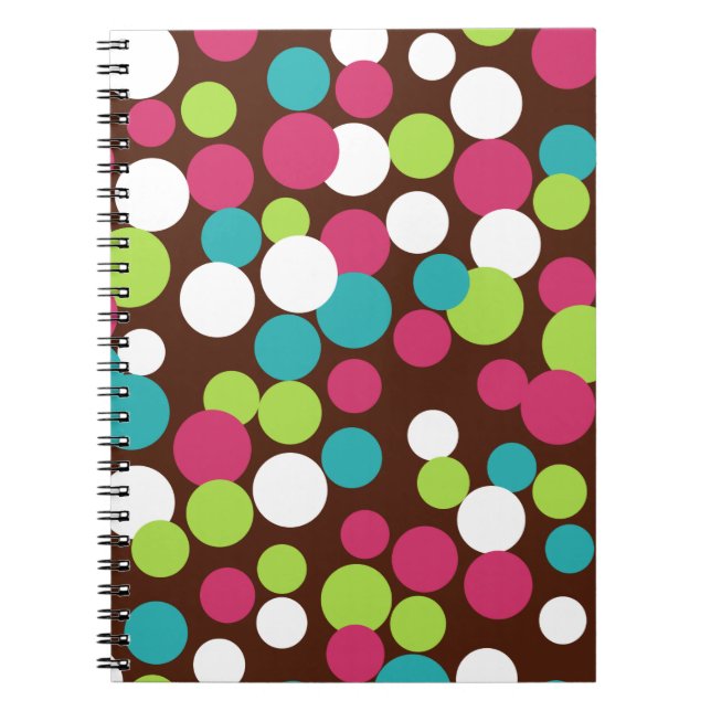 Candy Dots School-klassens anteckningsbok för Offi (Framsidan)