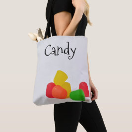 Candy Drops Gummies Jelly Beans Halloween Tygkasse