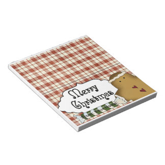 Candy eller Helgdag Treats Bag Topper Anteckningsblock