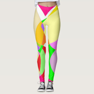 Candy färg big pastel Divine design Leggings