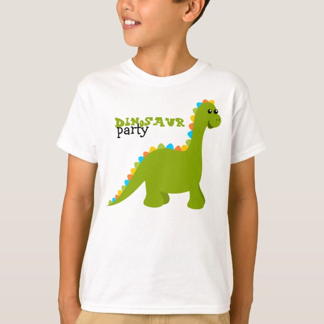 Candy Färg Dino T-shirt (Framsida)
