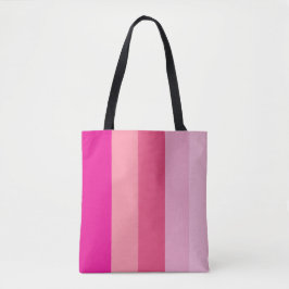 Candy Färg Rand Mönster Tygkasse