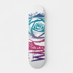 Candy Färg Ro Mini Skateboard Bräda 18,5 Cm