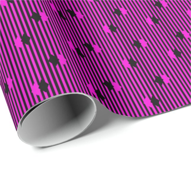 Candy Floss Diamanter Inpackningspapper Presentpapper (Rullad Hörn)