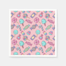 Candy Födelsedagsfest Rosa