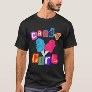 Candy Girl Cotton Candy Temaparty Costume Nation T Shirt