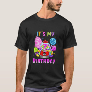 Candy Gumball Maskin Det är min 7:e födelsedag 7 T Shirt