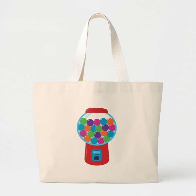 Candy Gumball Maskin Jumbo Tygkasse (Framsidan)