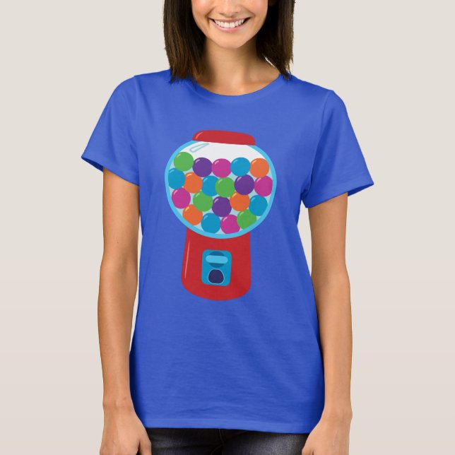 Candy Gumball Maskin T-shirt (Framsida)