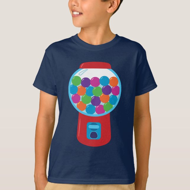 Candy Gumball Maskin Tee (Framsida)