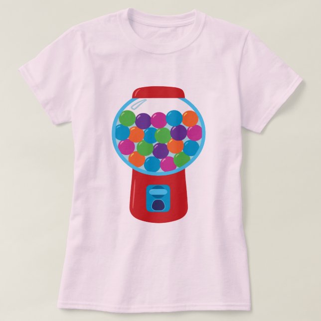 Candy Gumball Maskin Tee Shirt (Design framsida)