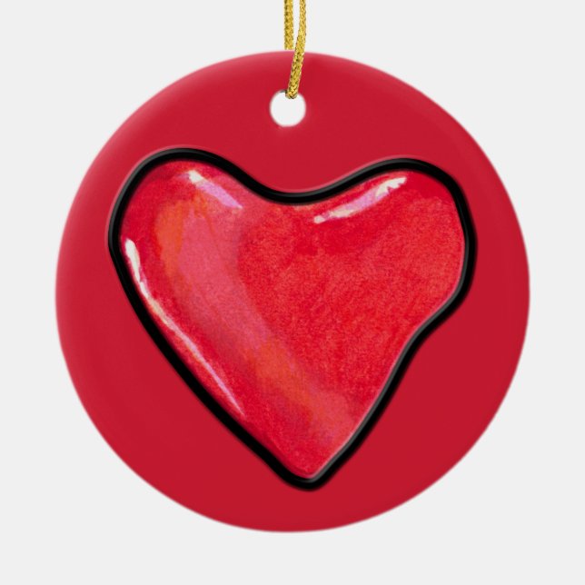 Candy Heart 1 Ornament (Framsidan)