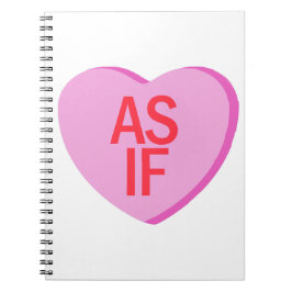 Candy Heart - AS IF Anteckningsbok