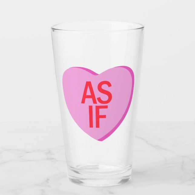 Candy Heart - AS IF Glaskopp (Framsida)