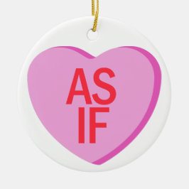 Candy Heart - AS IF Julgransprydnad Keramik