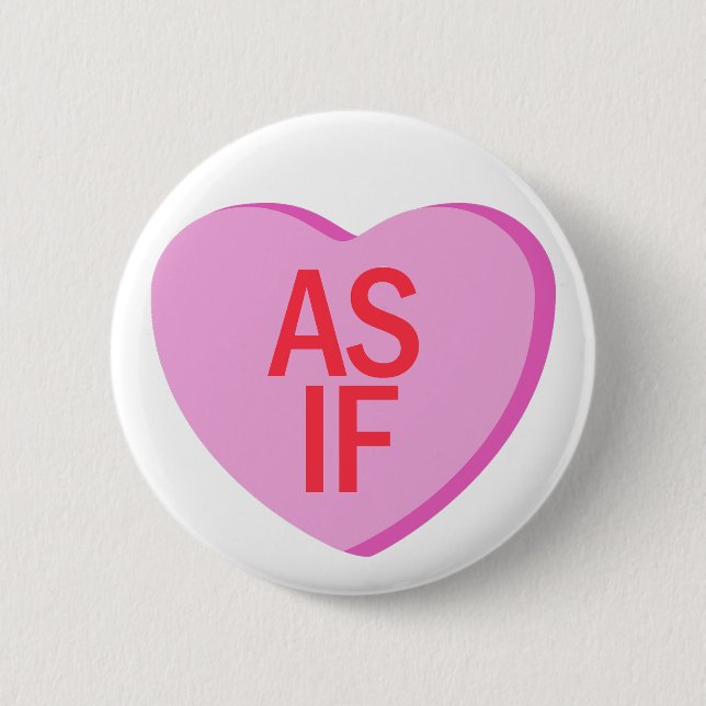 Candy Heart - AS IF Knapp (Framsida)