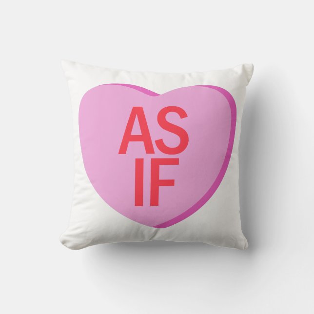 Candy Heart - AS IF Kudde (Framsida)