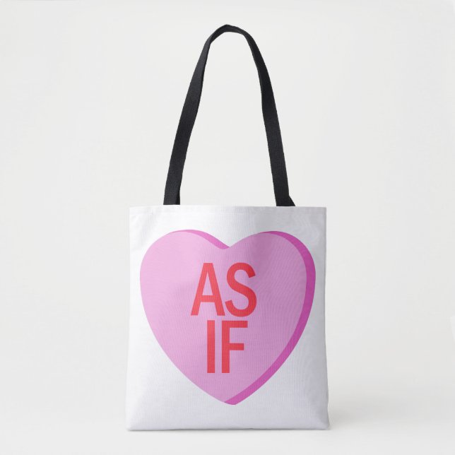 Candy Heart - AS IF Tygkasse (Framsida)