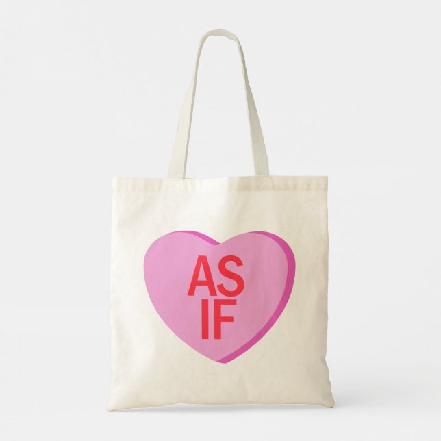 Candy Heart - AS IF Tygkasse (Baksida)
