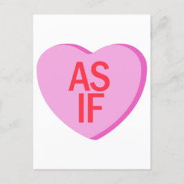 Candy Heart - AS IF Vykort