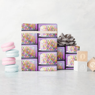 Candy Heart Cake Presentpapper