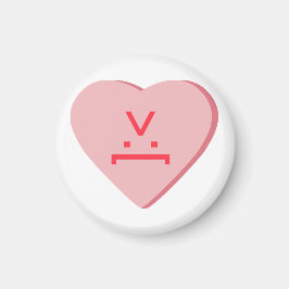 Candy Heart - Djävulen Ansikte Magnet