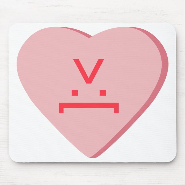 Candy Heart - Djävulen Ansikte Musmatta (Framsidan)