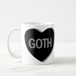 Candy Heart - Goth Kaffemugg