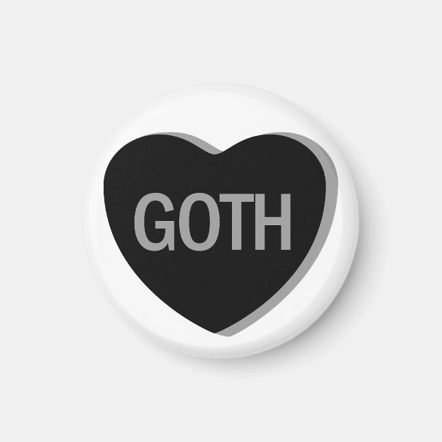 Candy Heart - Goth Magnet (Framsidan)