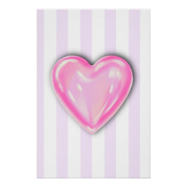 Candy Heart Kids Art Poster Perfect Poster