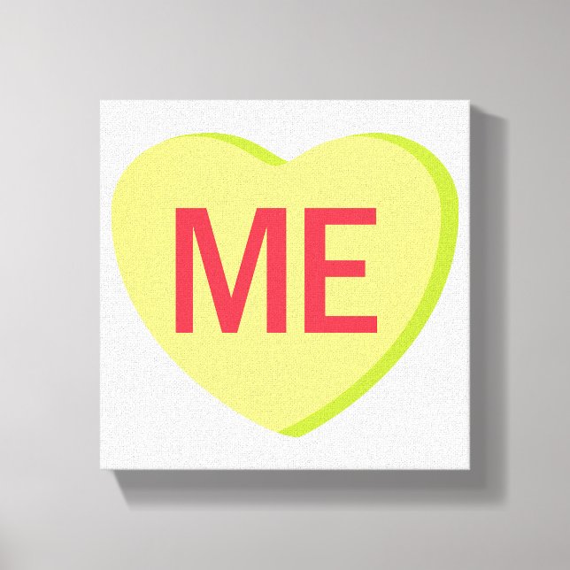 Candy Heart - ME Canvastryck (Framsida)
