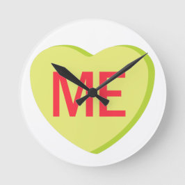 Candy Heart - ME Rund Klocka