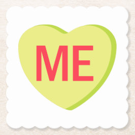 Candy Heart - ME Underlägg Papper