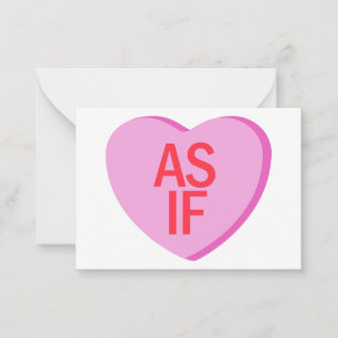 Candy Heart - SOM OM Anteckningskort