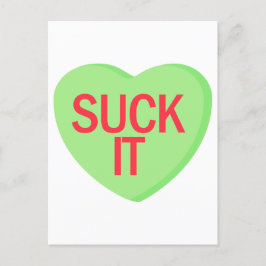 Candy Heart - SUCK IT Vykort
