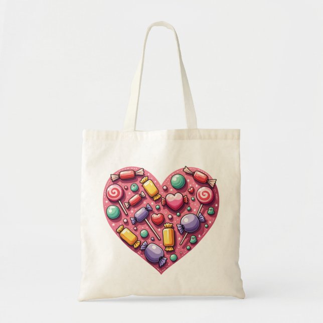 Candy Heart Tygkasse (Framsidan)