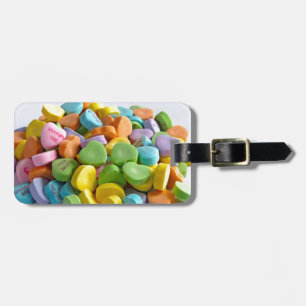 Candy Hearts Bagagebricka